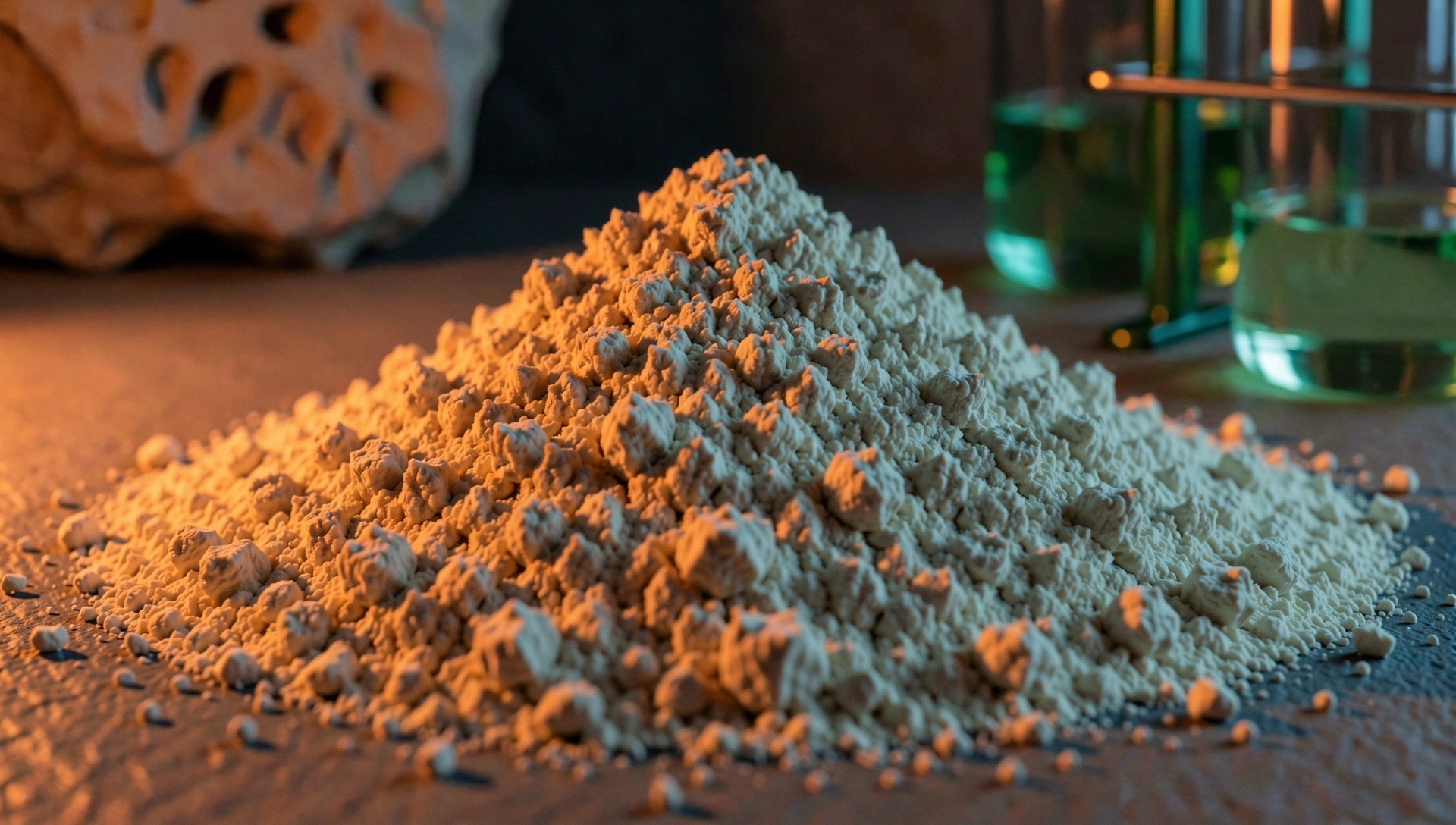 Macro texture of protein isolate