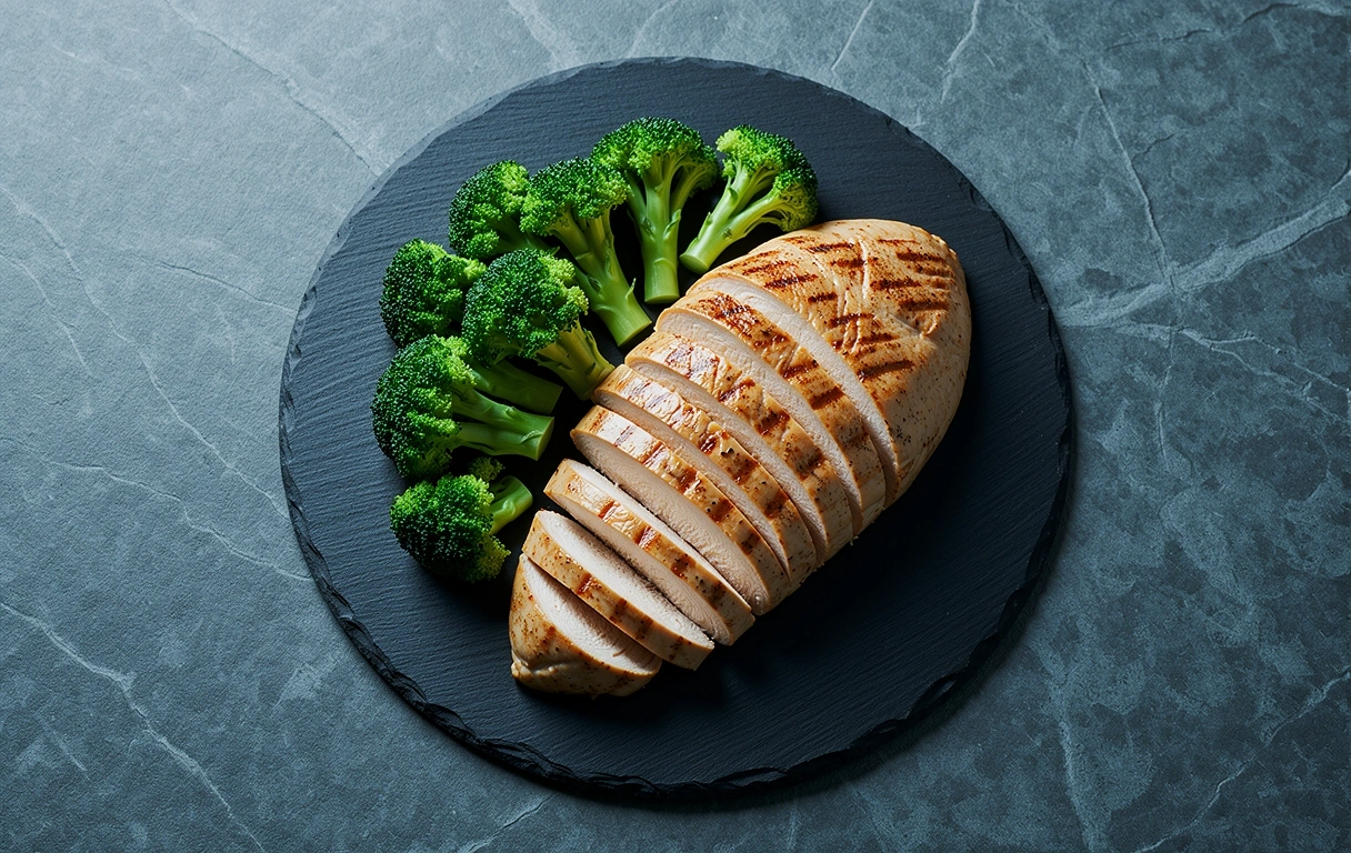 Precisely portioned meal